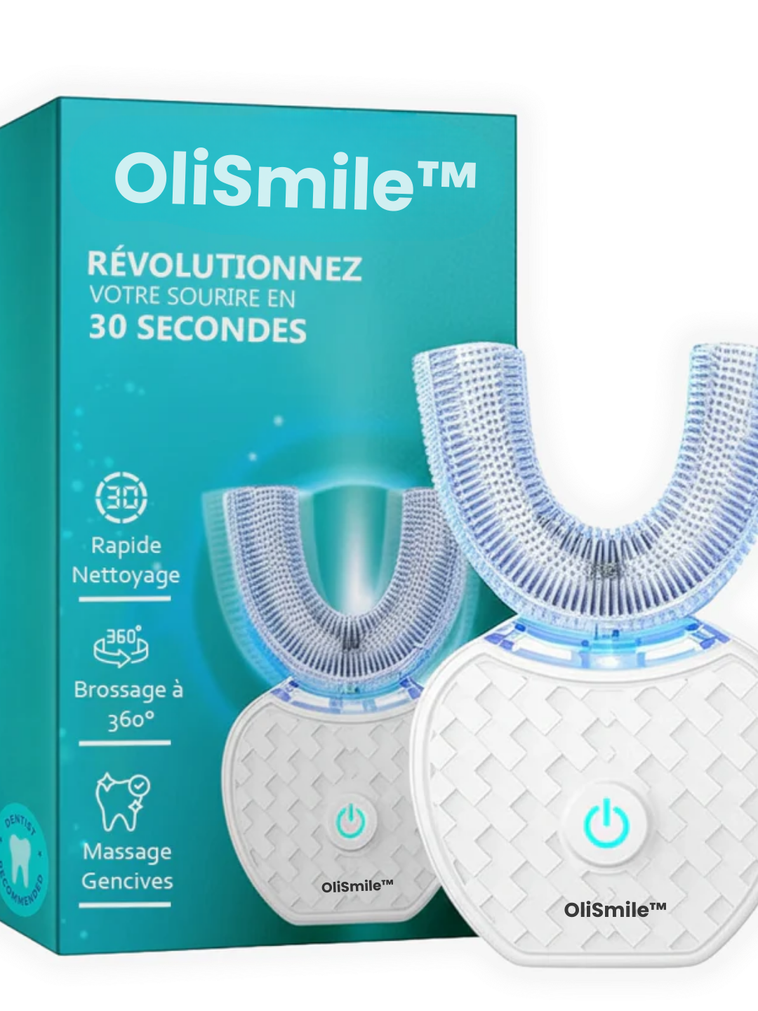 OliSmile™ - Brosse à dents 360° intelligente