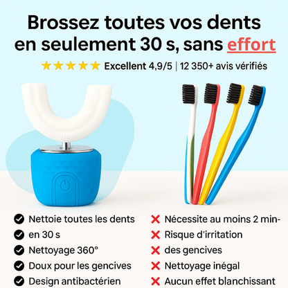 OliSmile™ - Brosse à dents 360° intelligente